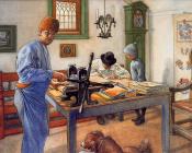 卡尔 拉尔森 : Where I Do My Etching